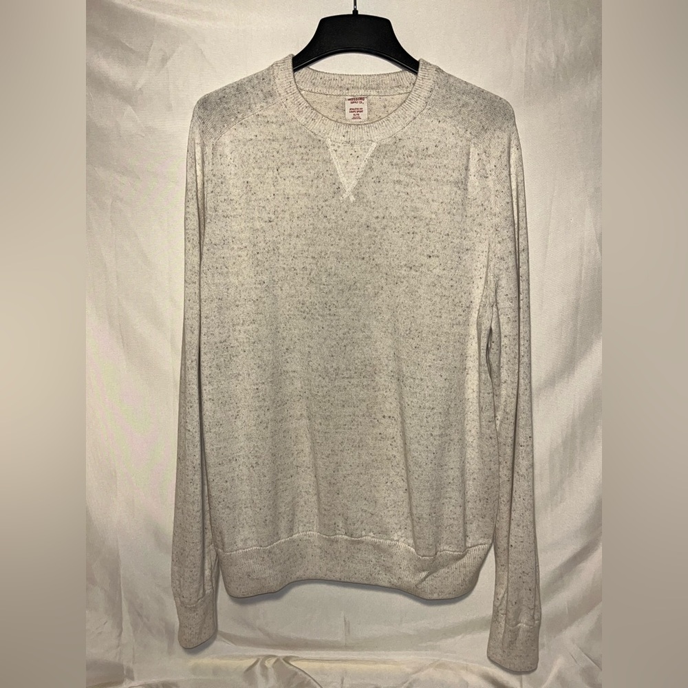 Speckled sweater